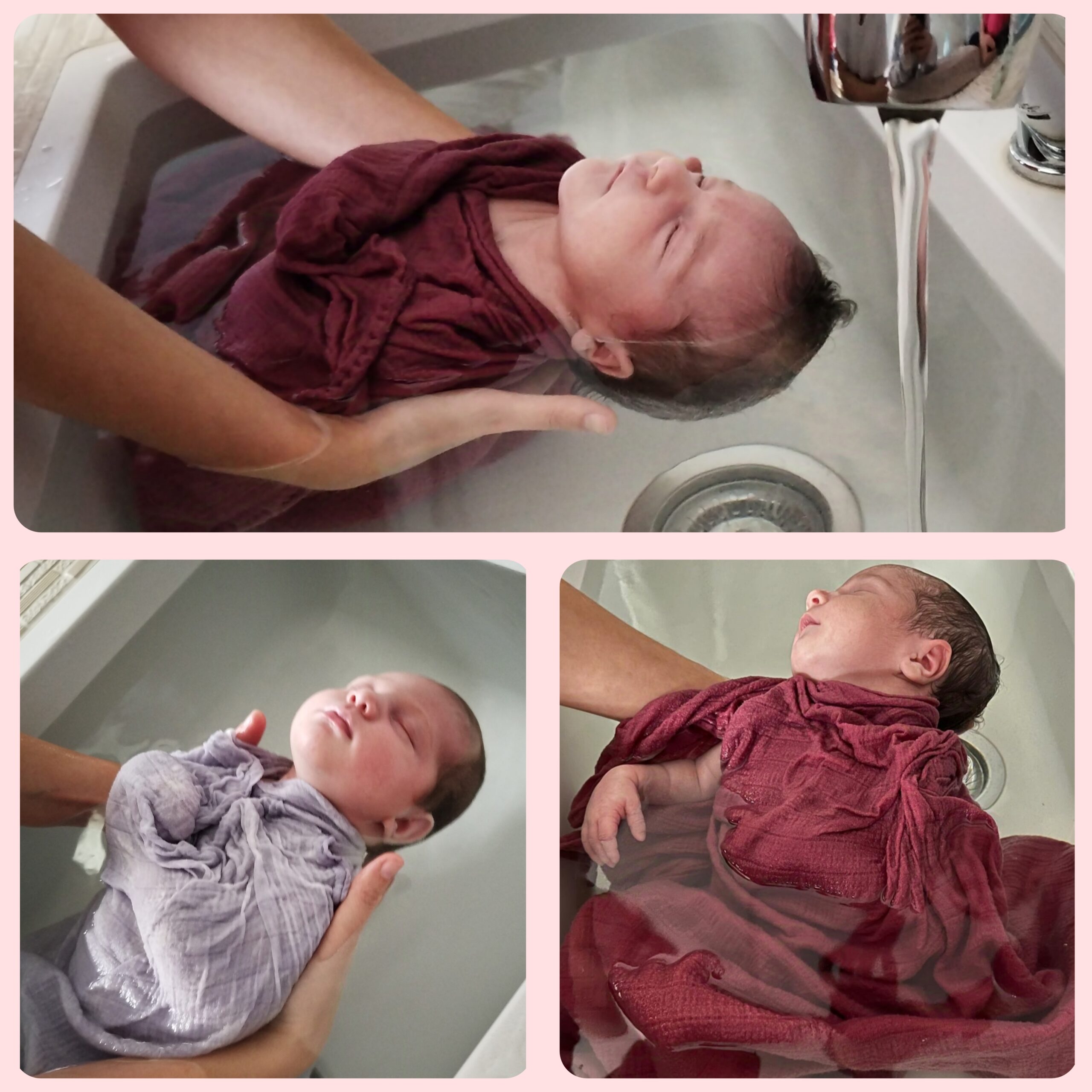 Thérapeutique bain bébé Haute Savoie Bain enveloppé Haute Savoie
