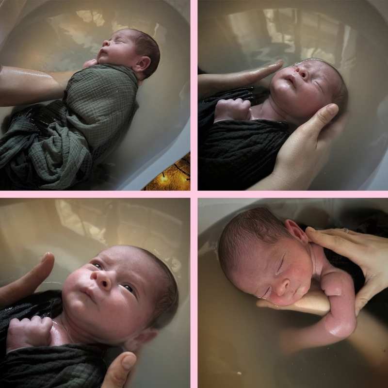 Thérapeutique bain bébé Haute Savoie Bain enveloppé Haute Savoie